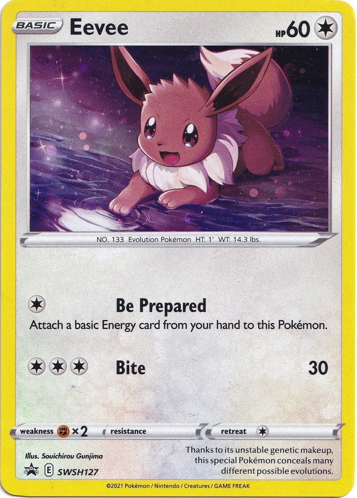 Eevee #SWSH127 Pokemon Promo