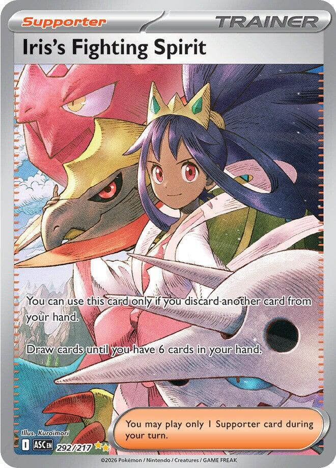 Iris's Fighting Spirit #292 Pokemon Ascended Heroes