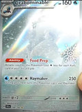 Crabominable [Holiday Stamp] #149 Pokemon Stellar Crown