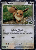 Eevee [Holiday Stamp] #133 Pokemon Scarlet & Violet 151