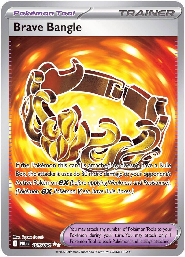 Brave Bangle #104 Pokemon Pitch Black