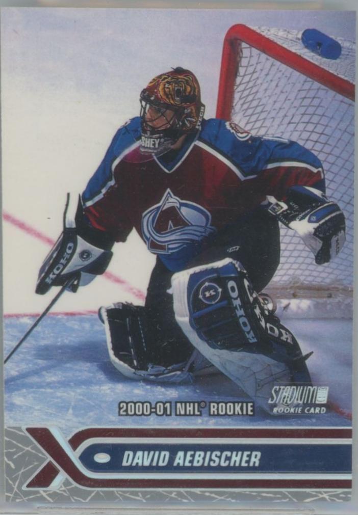 David Aebischer [Rookie] #257 2000 Stadium Club