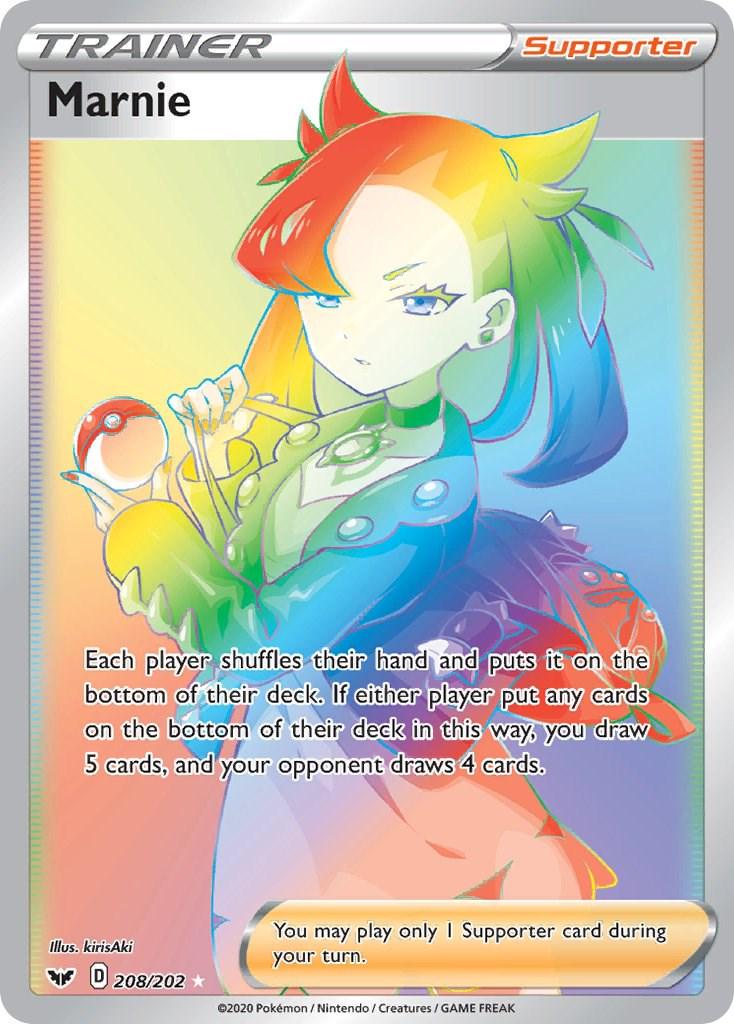 Marnie #208 Pokemon Sword & Shield
