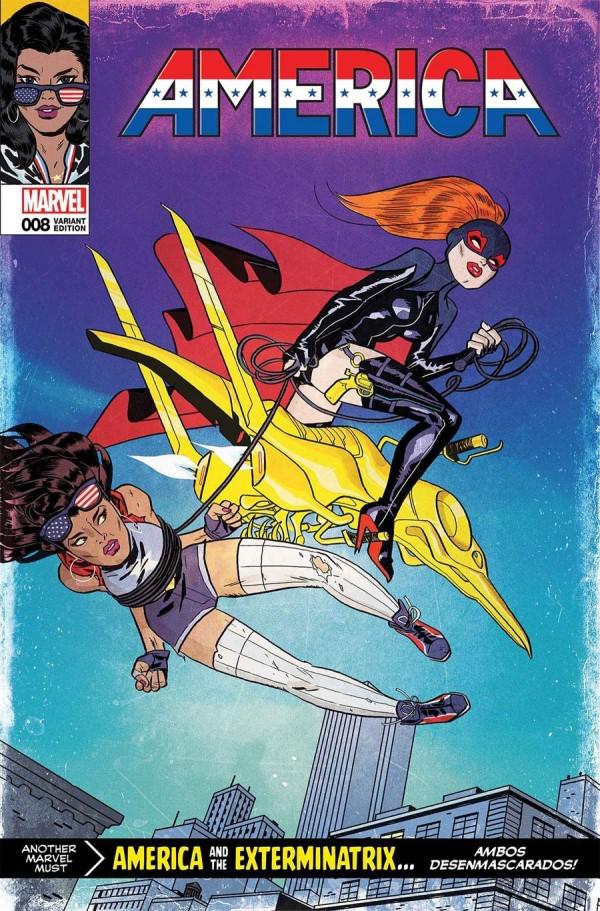 America [Lenticular Homage] #8 (2017)