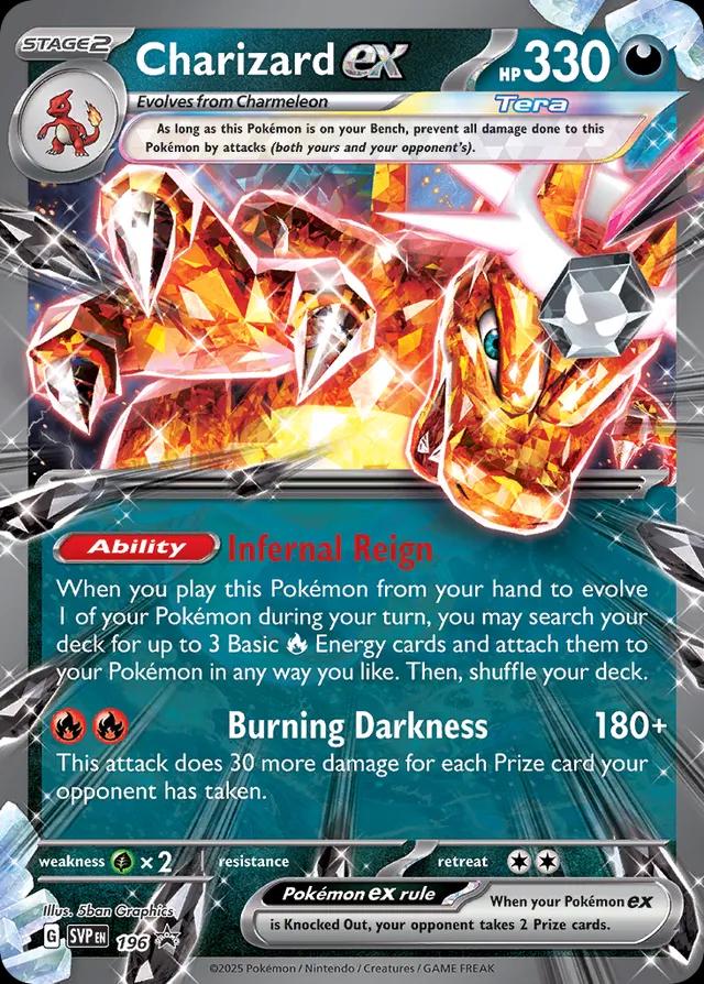 Charizard Ex #196 Pokemon Promo