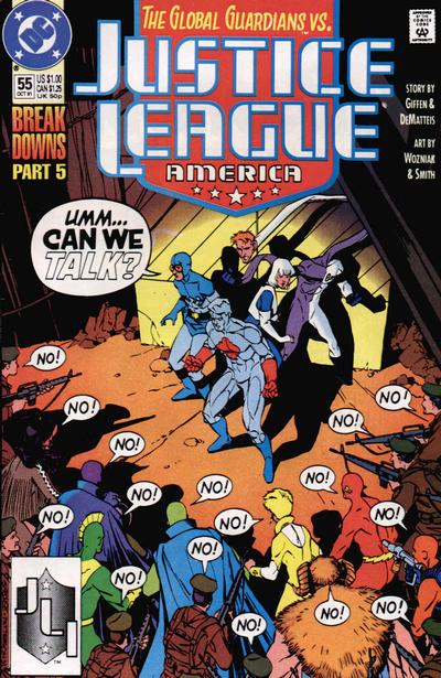 Justice League of America #55 (1991)