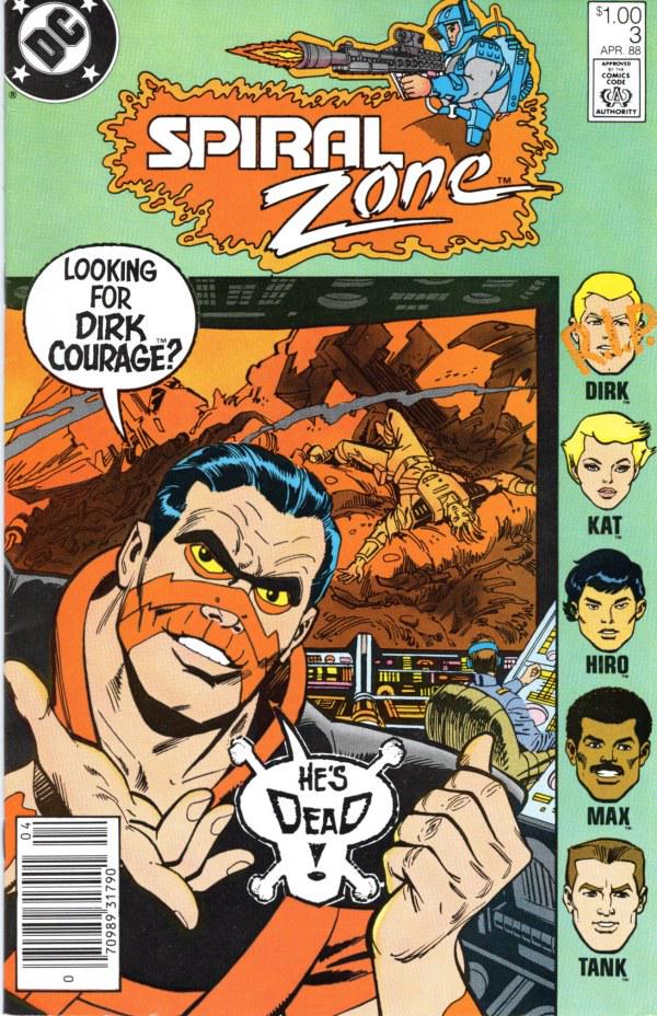 Spiral Zone [Newsstand] #3 (1988)