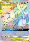 Mega Lopunny & Jigglypuff GX #261 Pokemon Cosmic Eclipse