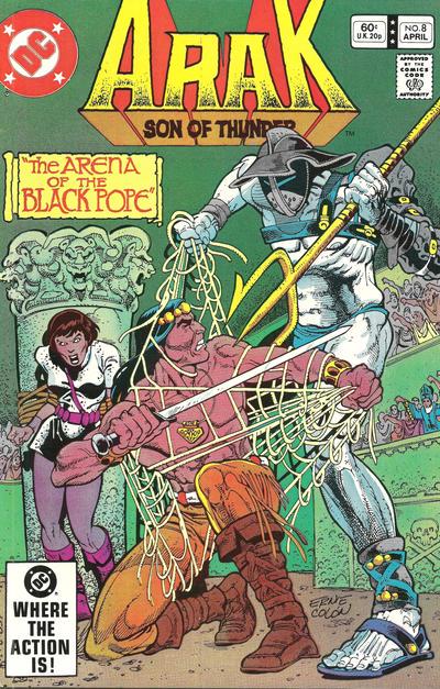 Arak / Son of Thunder [Newsstand] #8 (1982)