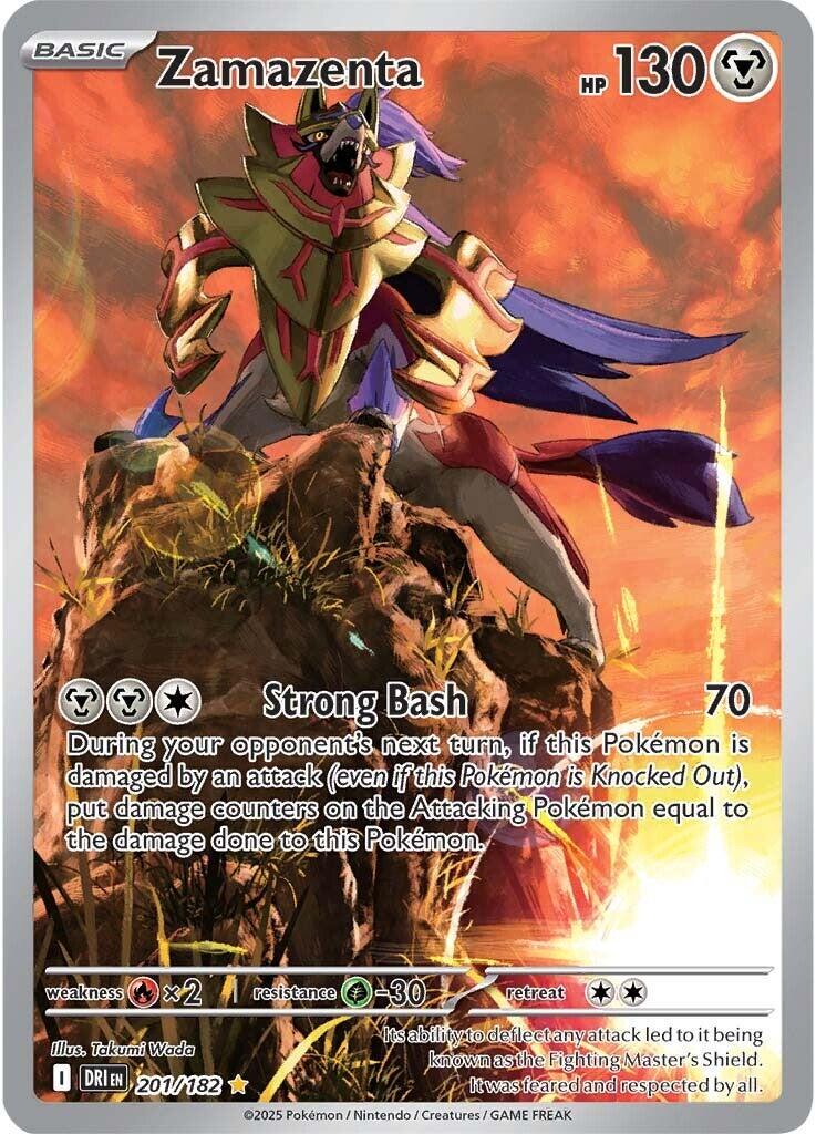 Zamazenta #201 Pokemon Destined Rivals