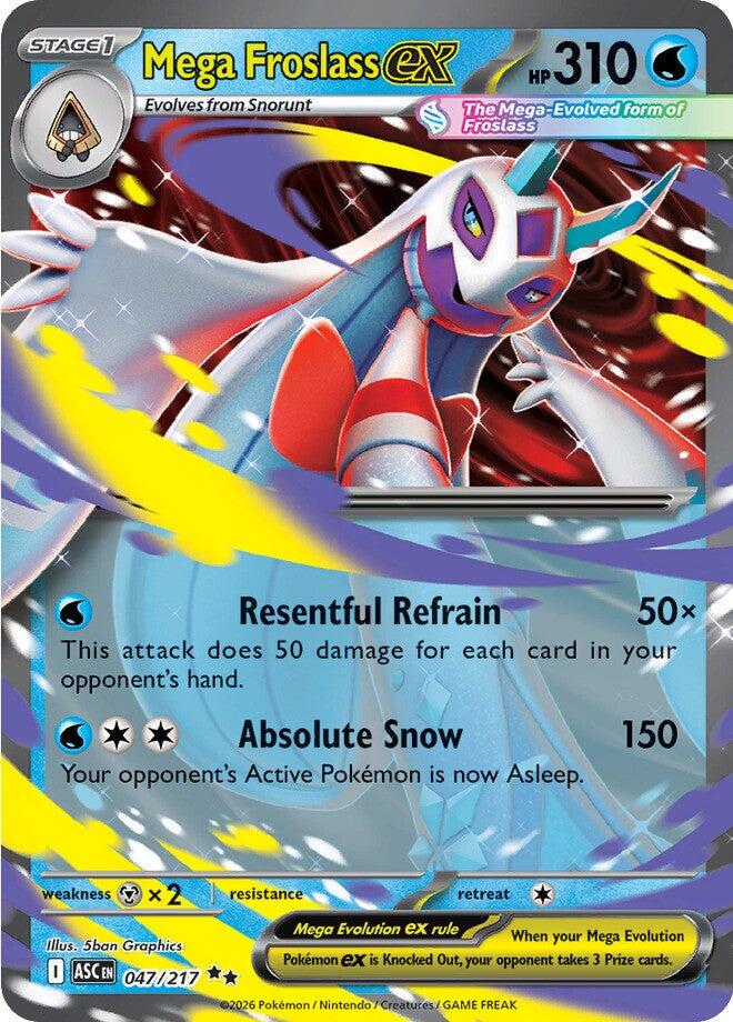 Mega Froslass ex #47 Pokemon Ascended Heroes