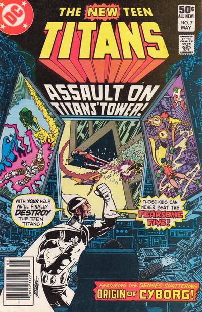 The New Teen Titans [Newsstand] #7 (1981)
