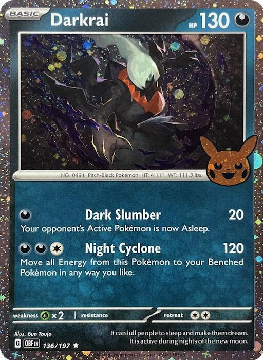 Darkrai [Holo] #136 Pokemon Trick or Trade 2024