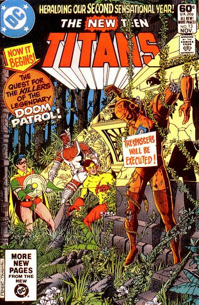 The New Teen Titans #13 (1981)