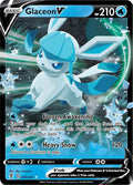 Glaceon V #40 Pokemon Evolving Skies