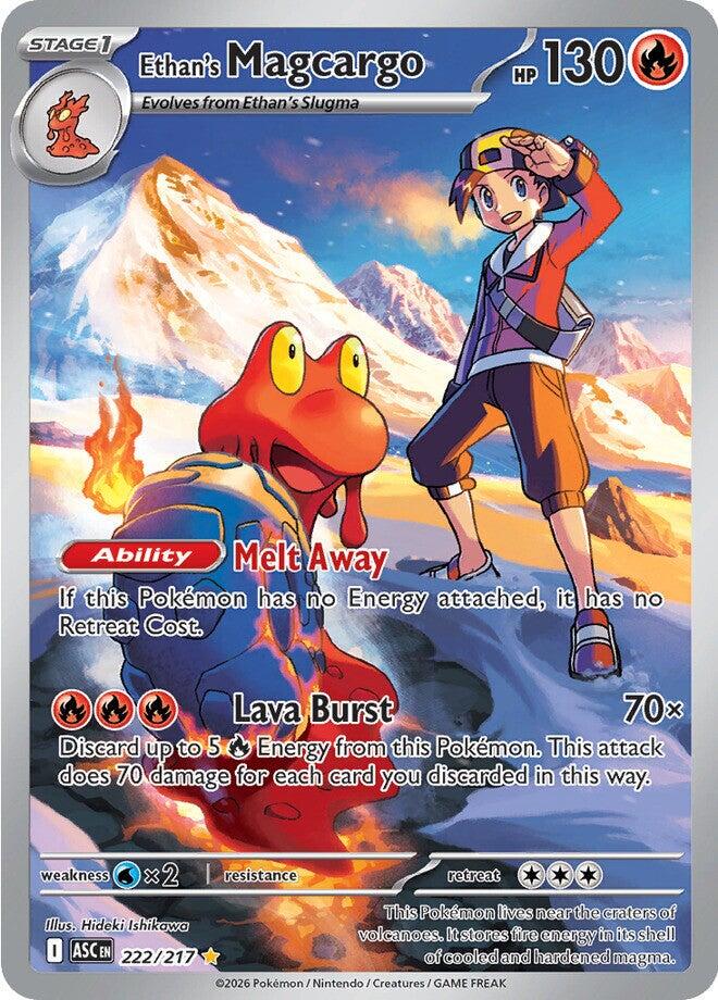 Ethan's Magcargo #222 Pokemon Ascended Heroes