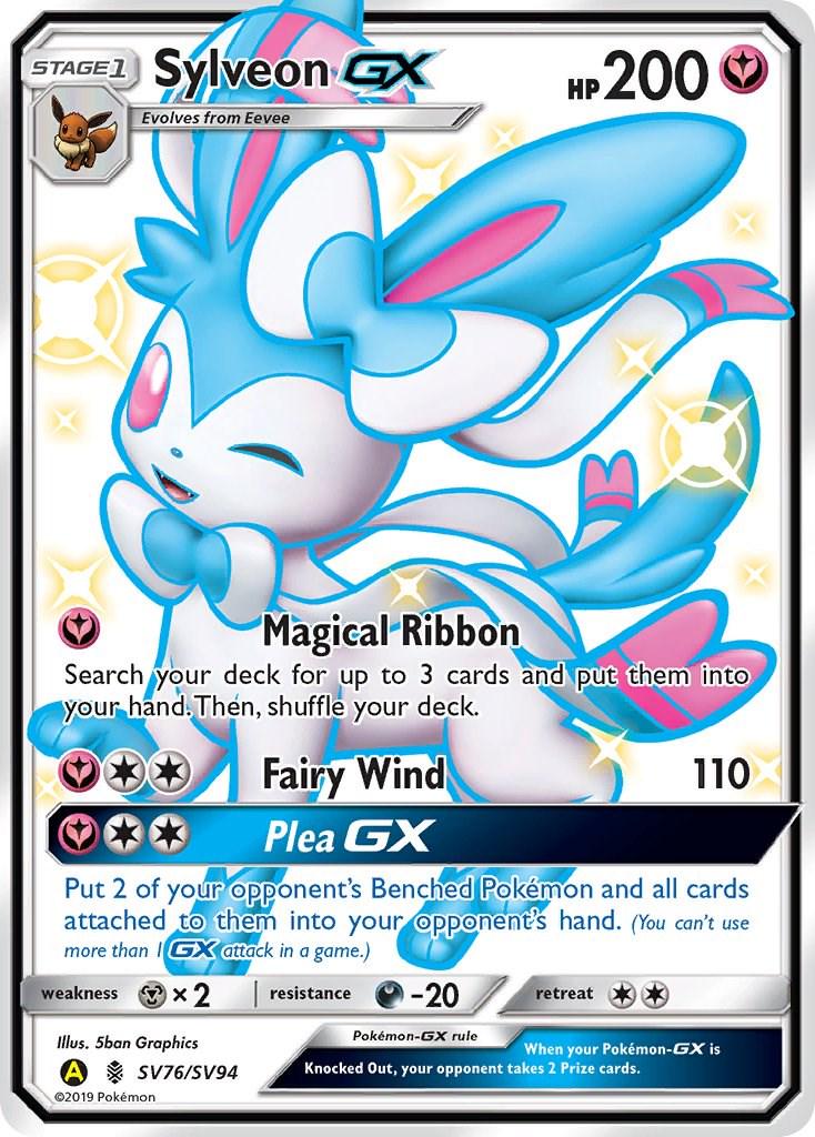 Sylveon GX #SV76 Pokemon Hidden Fates