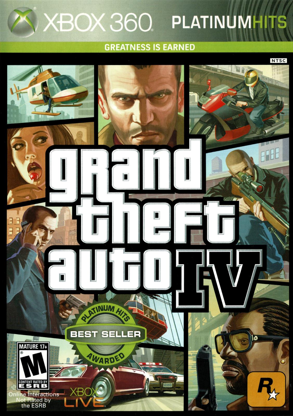 Grand Theft Auto IV [Platinum Hits] (Xbox 360)