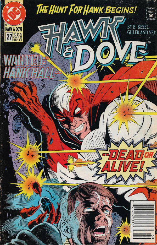 Hawk and Dove [Newsstand] #27 (1991)