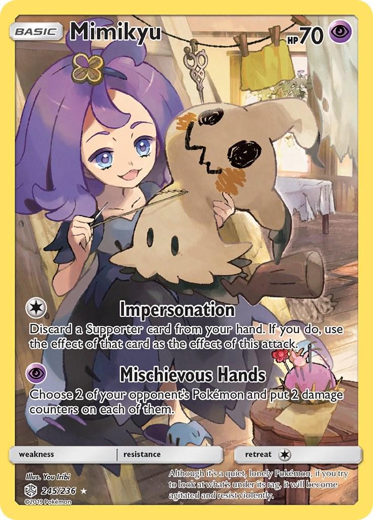 Mimikyu #245 Pokemon Cosmic Eclipse