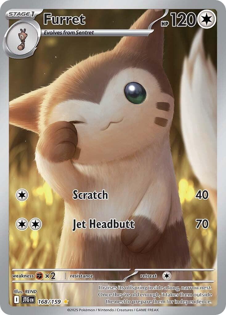 Furret #168 Pokemon Journey Together