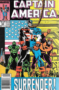 Captain America [Newsstand] #345 (1988)