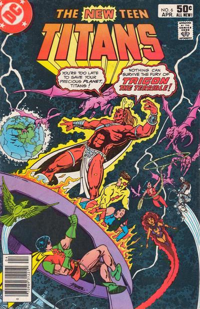 The New Teen Titans [Newsstand] #6 (1981)