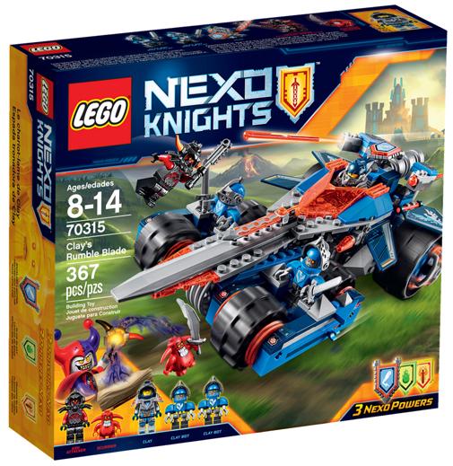 LEGO Nexo Knights Clay's Rumble Blade #70315