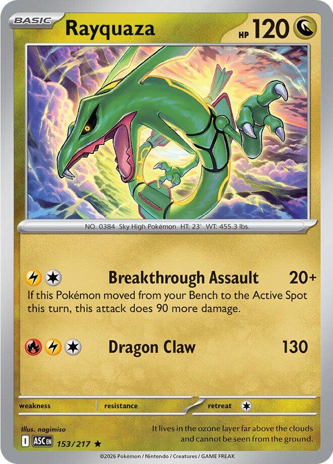 Rayquaza [Holo] #153 Pokemon Ascended Heroes