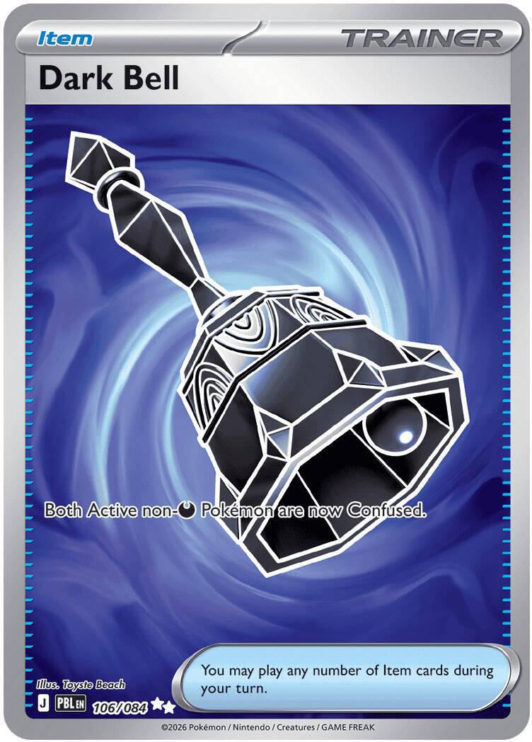 Dark Bell #106 Pokemon Pitch Black