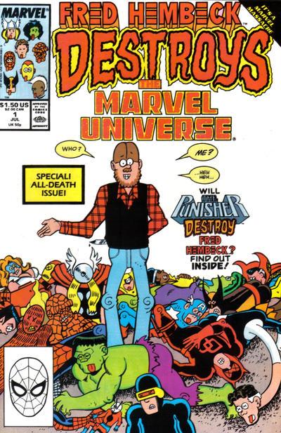 Fred Hembeck Destroys The Marvel Universe #1 (1989)