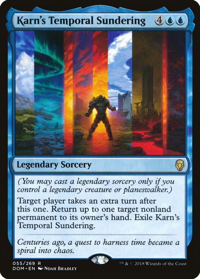 Karn's Temporal Sundering #55 Magic Dominaria