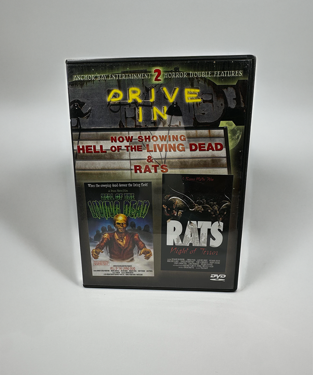 Drive In Double Horror Feature: Hell Of The Living Dead // Rats DVD (1983) image 0