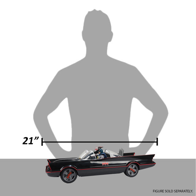 DC Multiverse Vehicles Batmobile (Batman 1966) 21" Figure