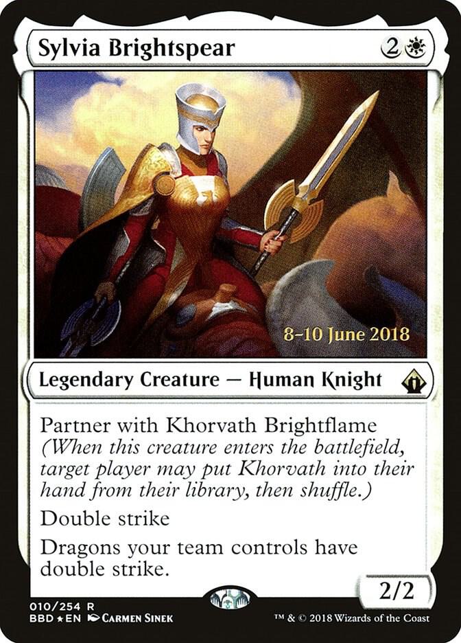 Sylvia Brightspear [Foil] #10 Magic Launch Party & Release Event Promos image 0