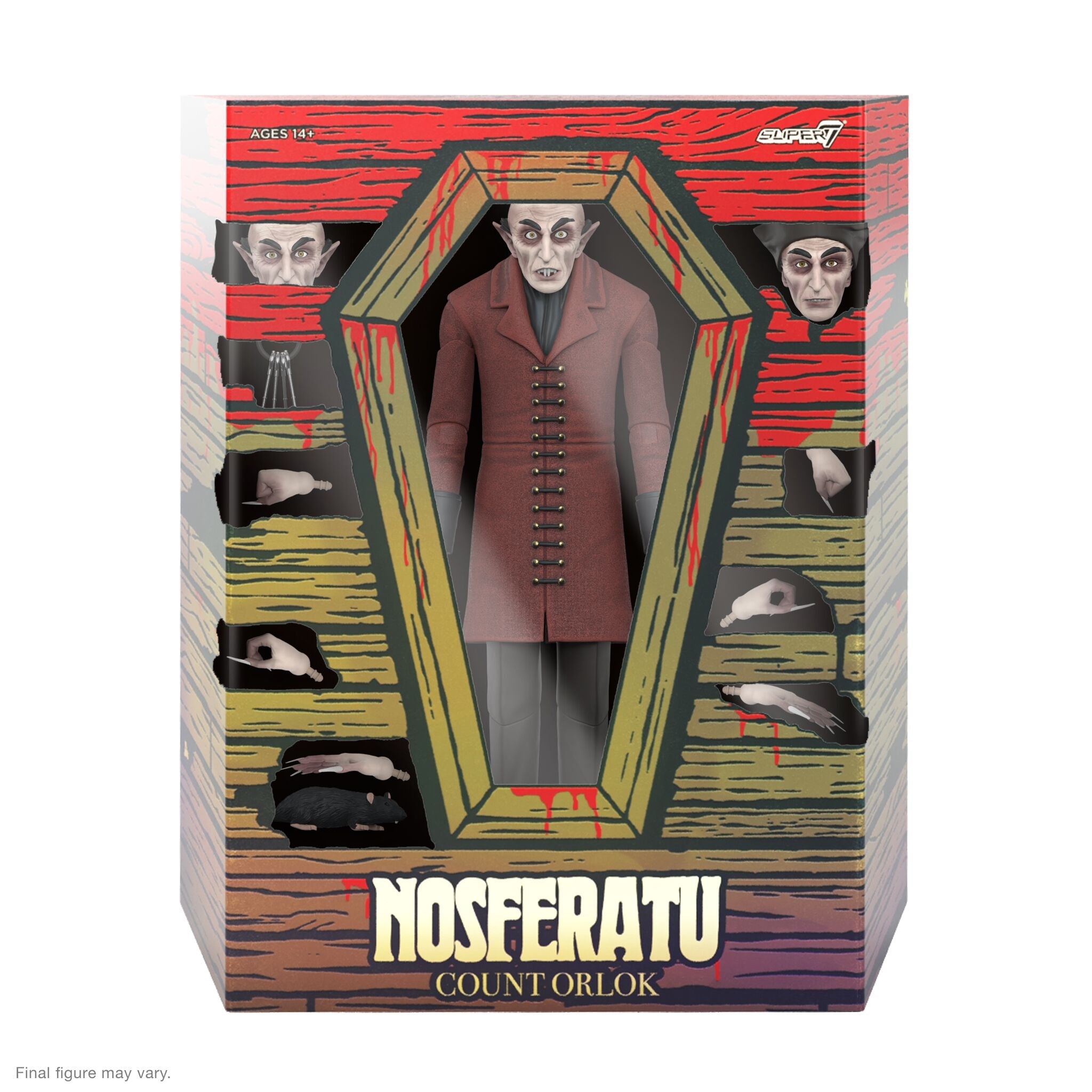Super7 Nosferatu ULTIMATES! Wave 2 Count Orlok (Full Color) image 0