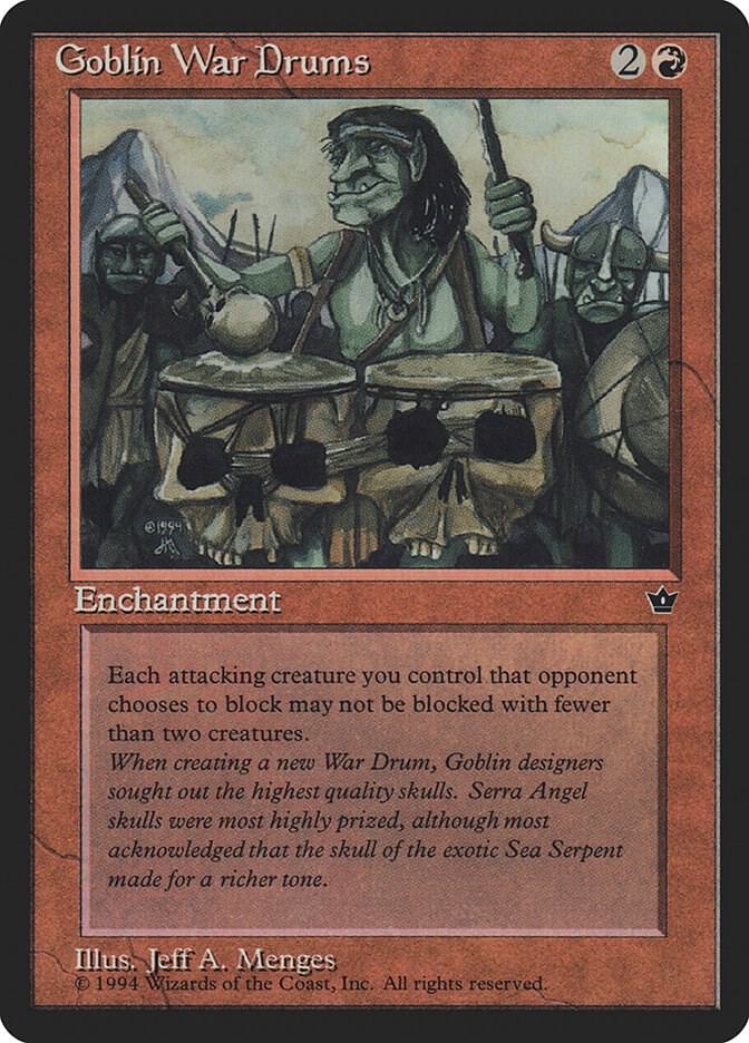 Goblin War Drums (Menges) Magic Fallen Empires