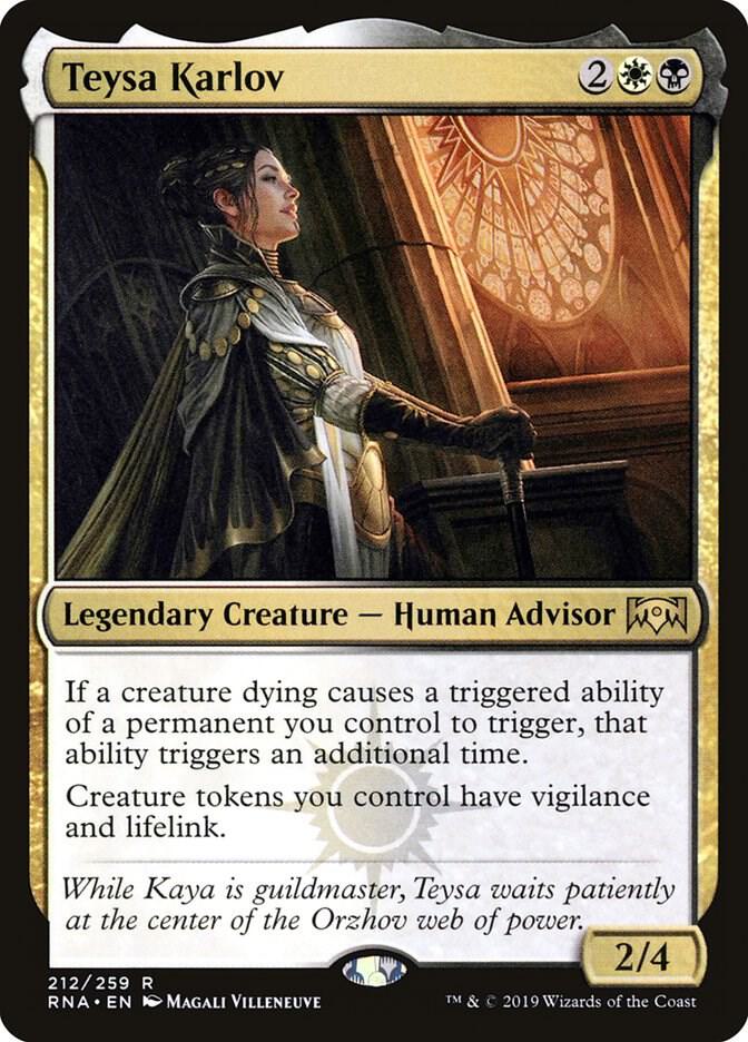 Teysa Karlov #212 Magic Ravnica Allegiance