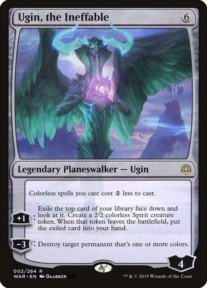 Ugin, the Ineffable #2 Magic War of the Spark