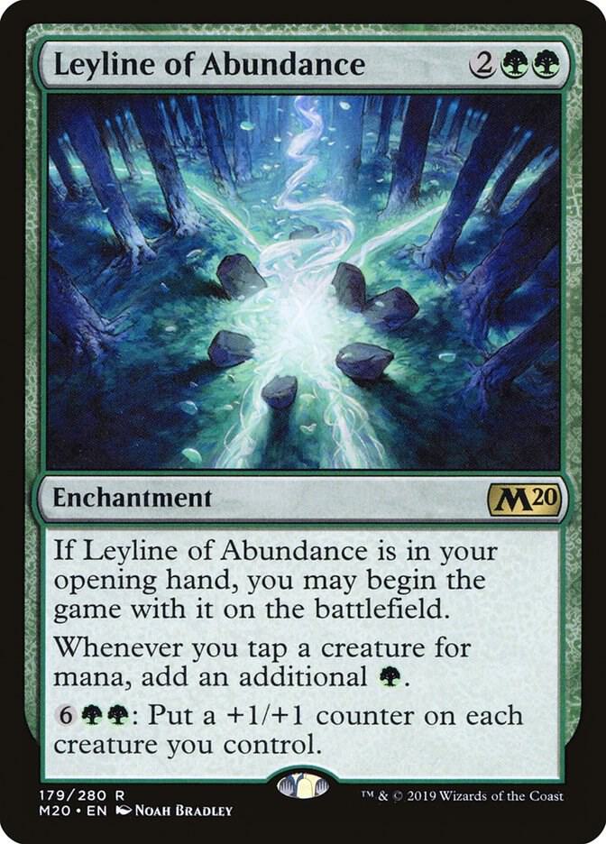 Leyline of Abundance #179 Magic Core Set 2020 (LP)