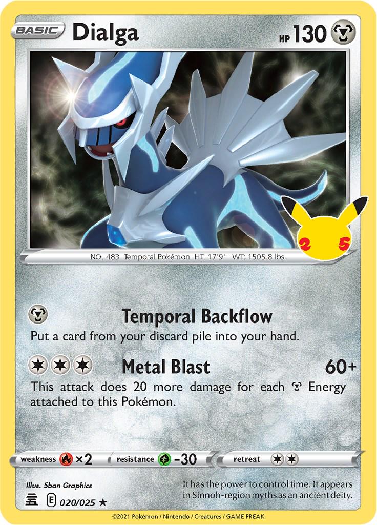 Dialga #20 Pokemon Celebrations image 0