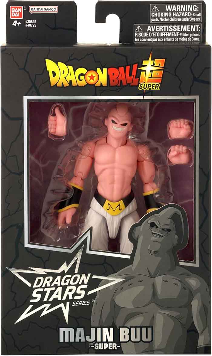 Dragon Ball Super - Dragon Stars Majin Buu Super 6” Figure image 0