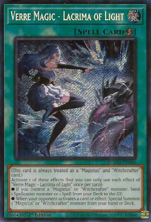 Verre Magic - Lacrima of Light [Secret Rare]BLMM-EN046 image 0