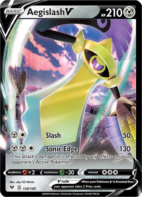 Aegislash V #126 Pokemon Vivid Voltage image 0