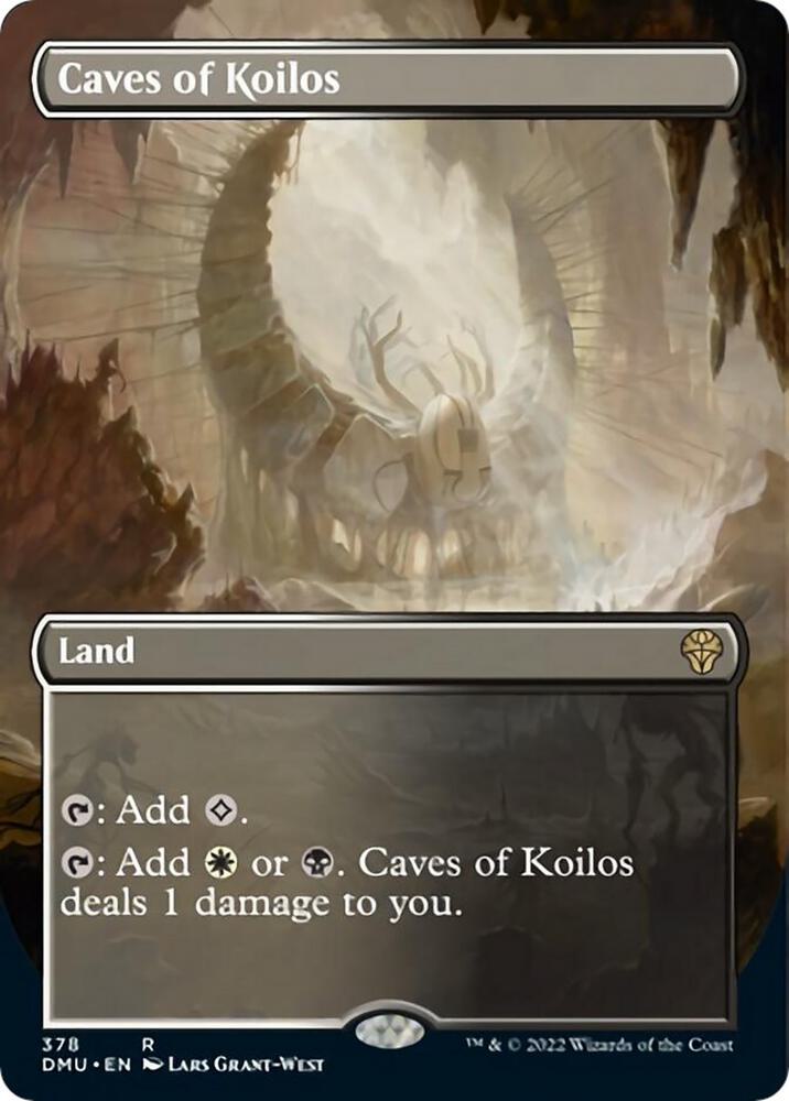 Caves Of Koilos [Borderless Foil] #378 Magic Dominaria United image 0