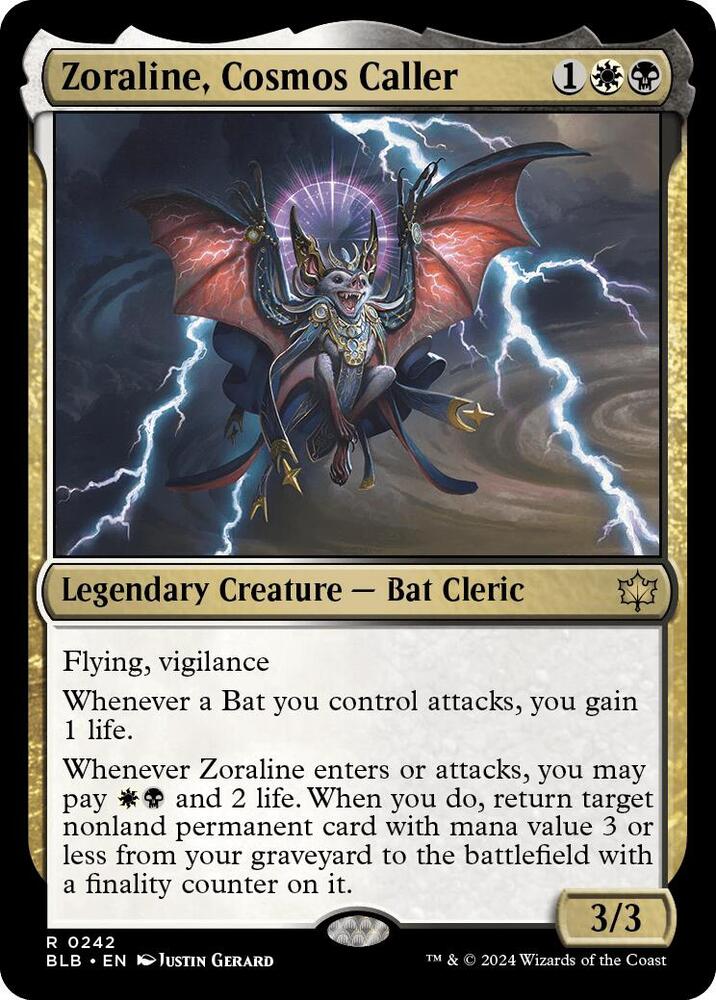 Zoraline, Cosmos Caller #242 Magic Bloomburrow image 0
