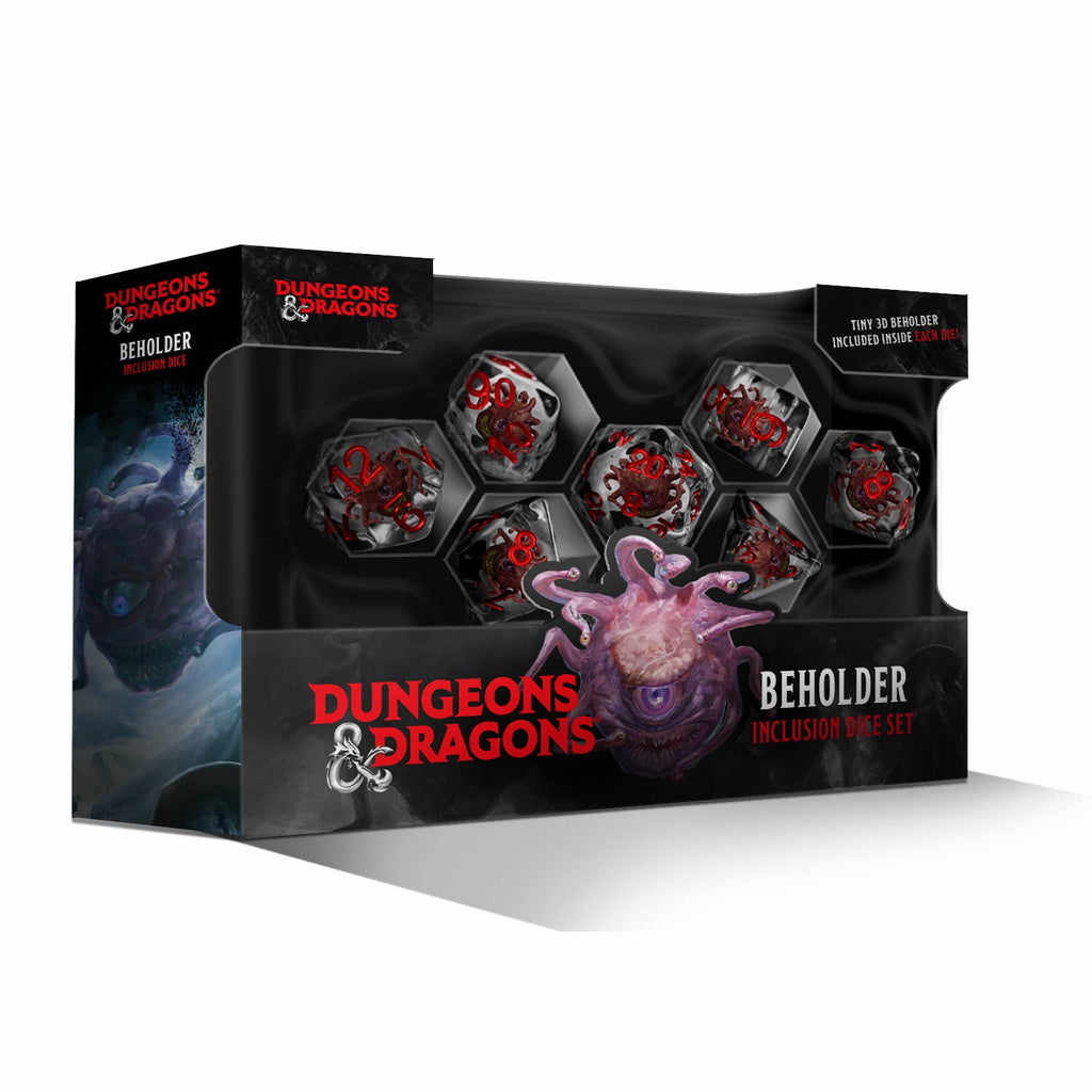 D&D Beholder Resin Dice Set