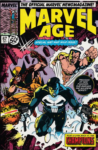 Marvel Age #67 (1988) image 0