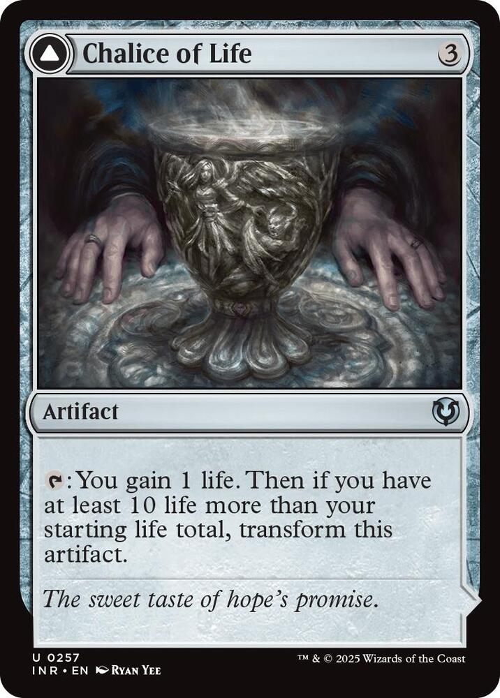 Chalice of Life // Chalice of Death [Foil] #257Magic Innistrad Remastered image 0
