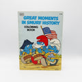 Great Moments In Smurf History Coloring Book [Happy House] (1982) image 0